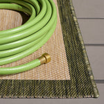 BEIGE / DARK GREEN