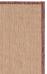 BEIGE / RED