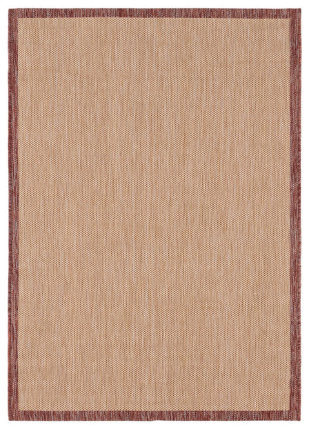 BEIGE / RED