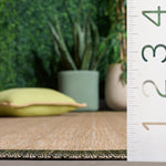 BEIGE / DARK GREEN