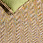 BEIGE / DARK GREEN