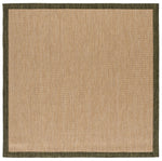 BEIGE / DARK GREEN