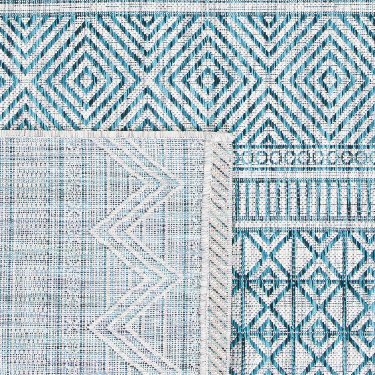 GREY / TEAL