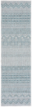 IVORY / TURQUOISE