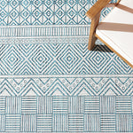 IVORY / TURQUOISE