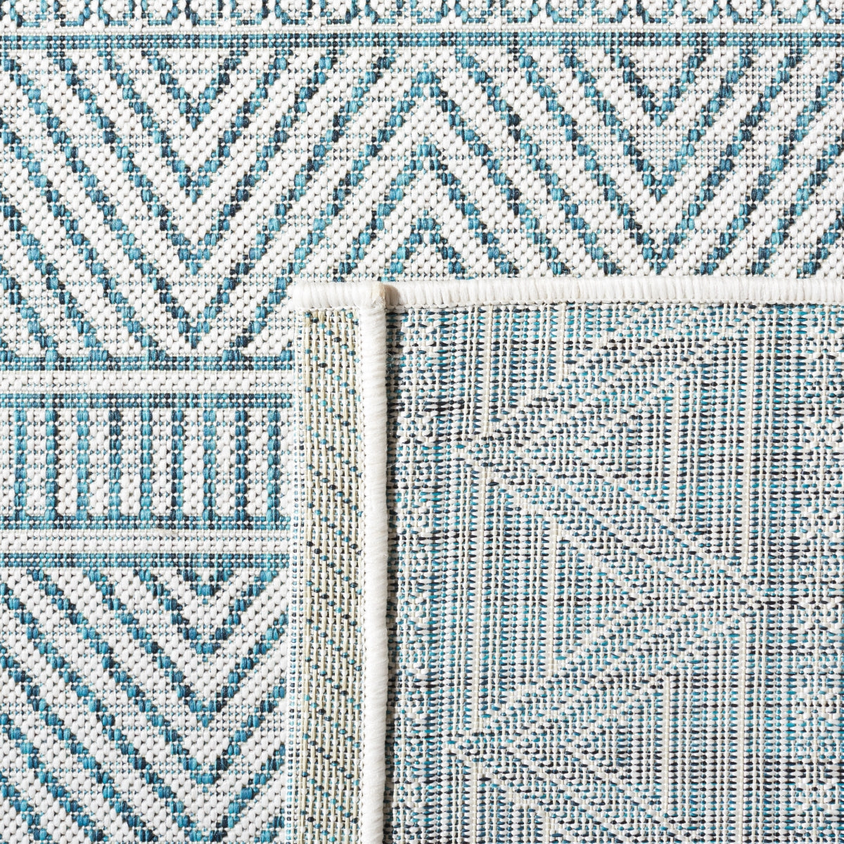IVORY / TURQUOISE
