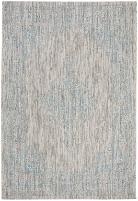 GREY / AQUA