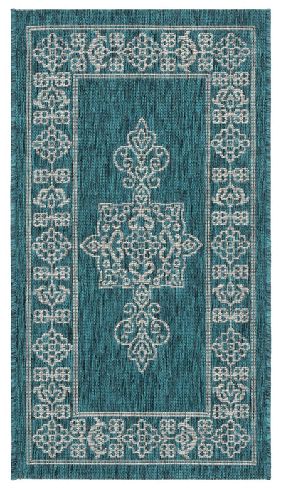 TEAL / IVORY