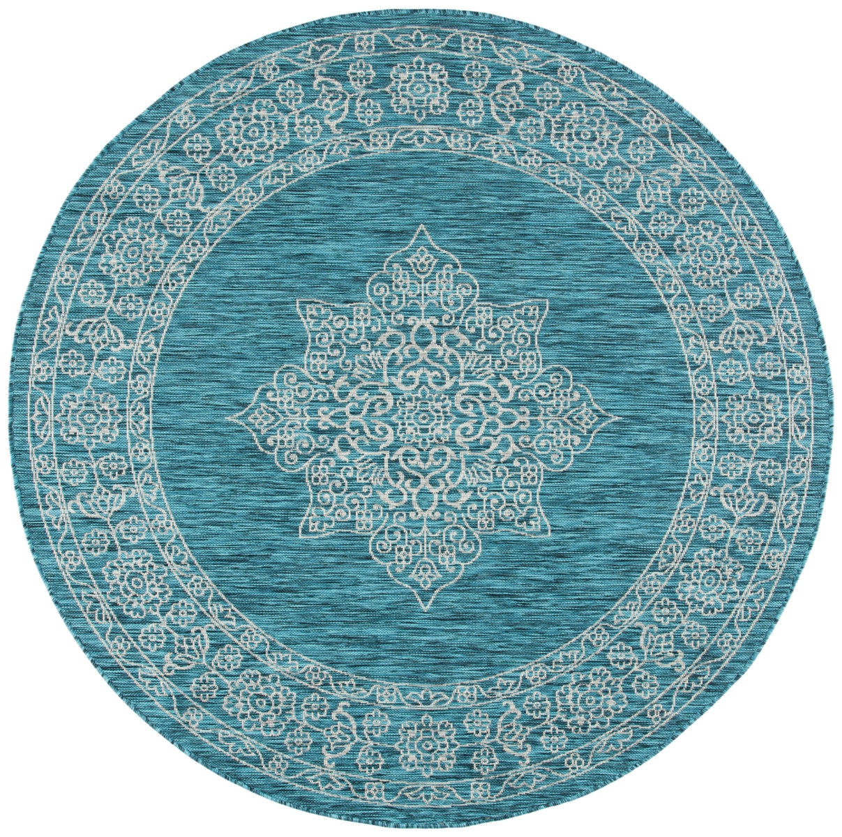 TEAL / IVORY