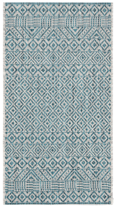 GREY / AQUA