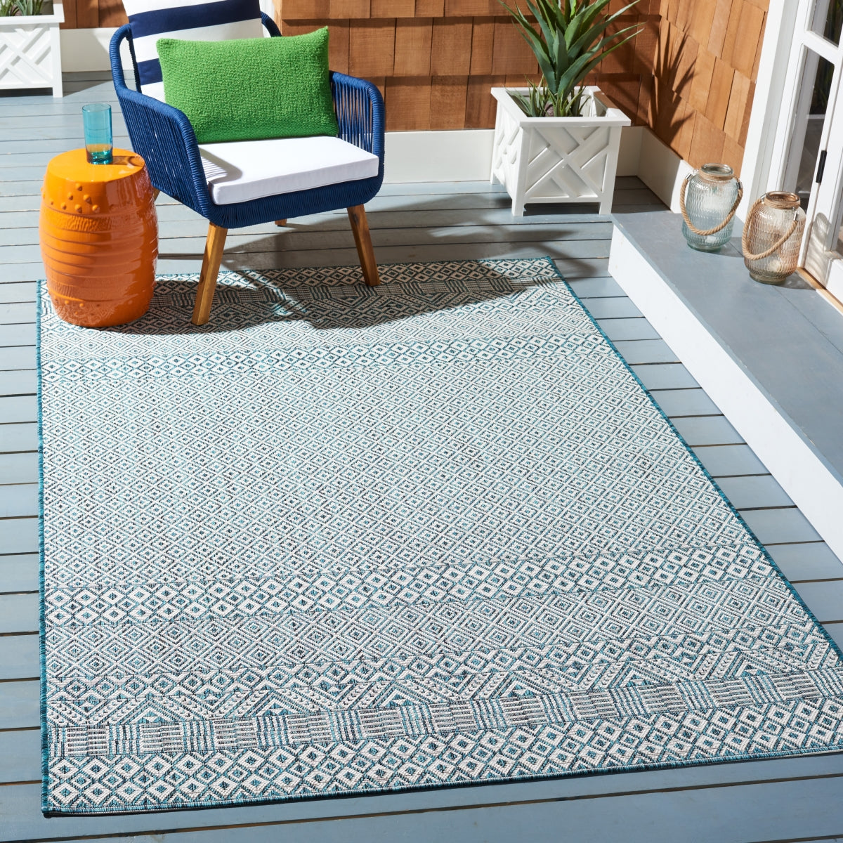 IVORY / AQUA