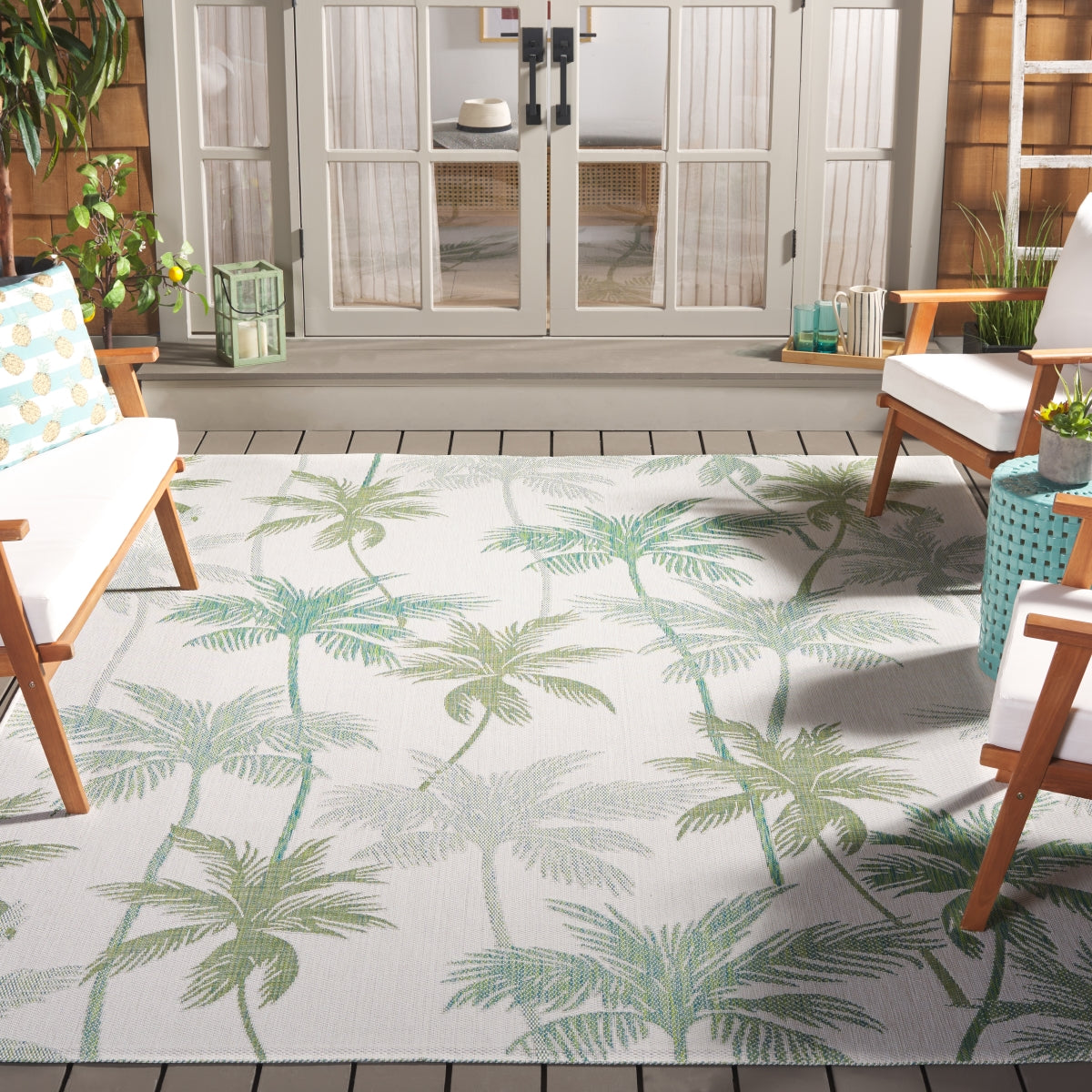 IVORY / GREEN