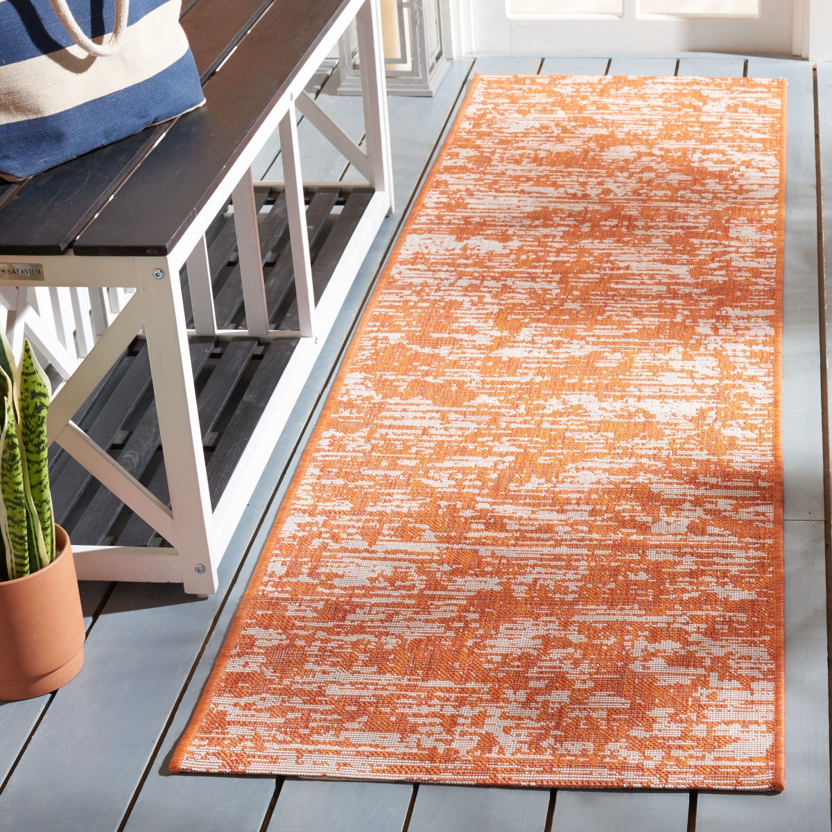 ORANGE / IVORY