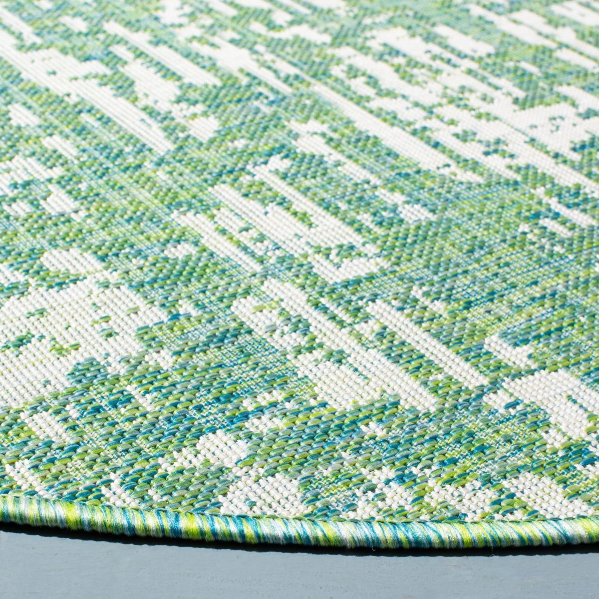 GREEN BLUE / IVORY