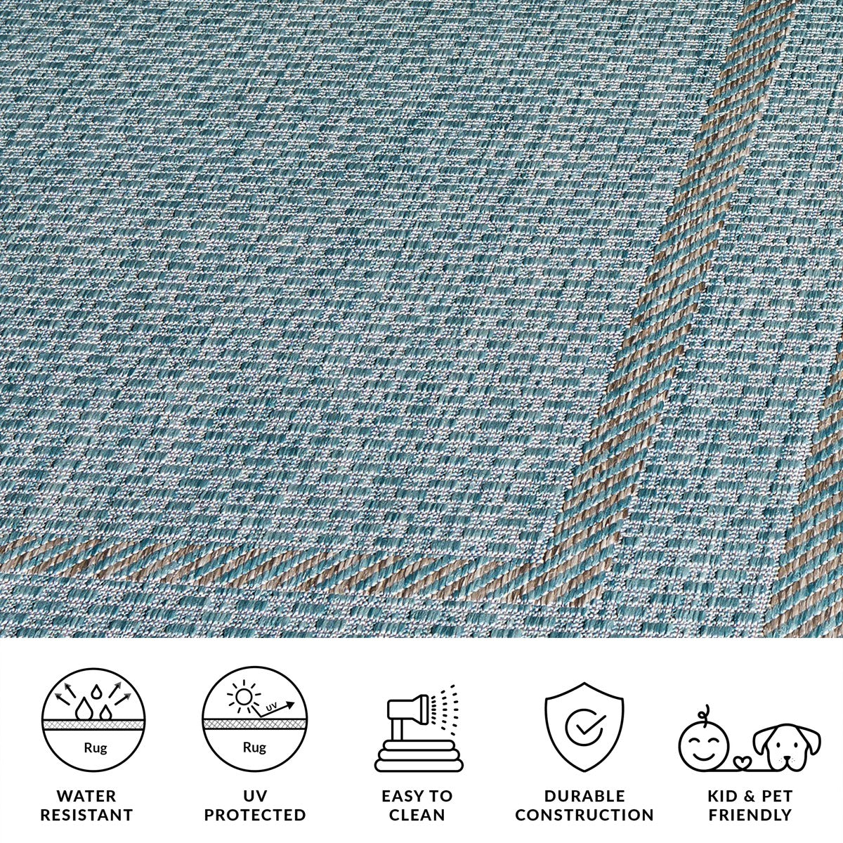 AQUA / GREY