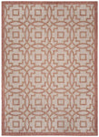 BEIGE / RED