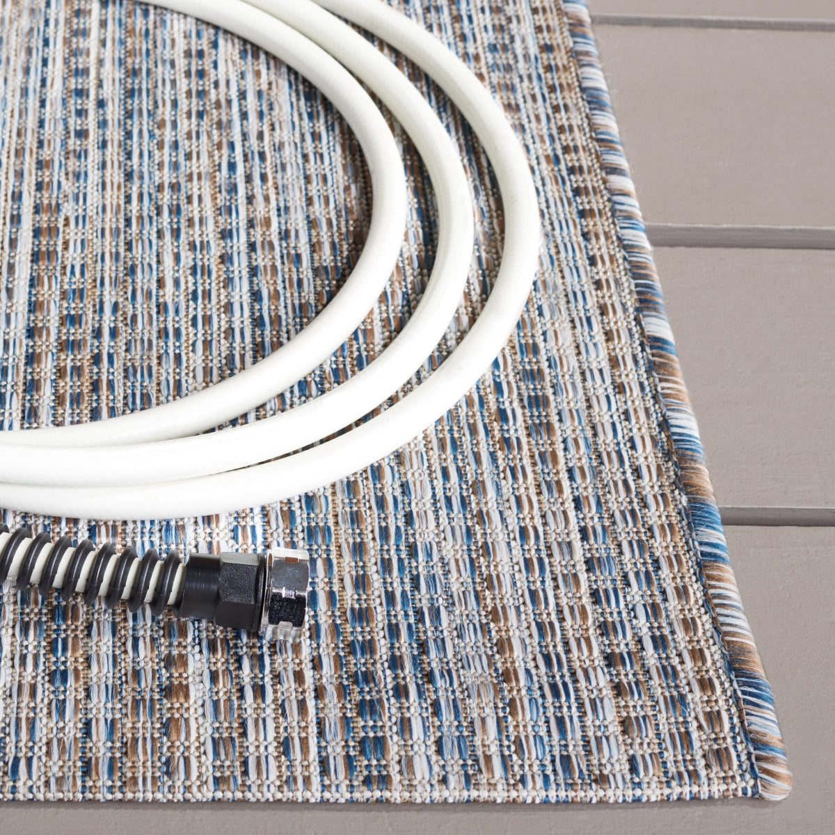 IVORY BLUE / BEIGE