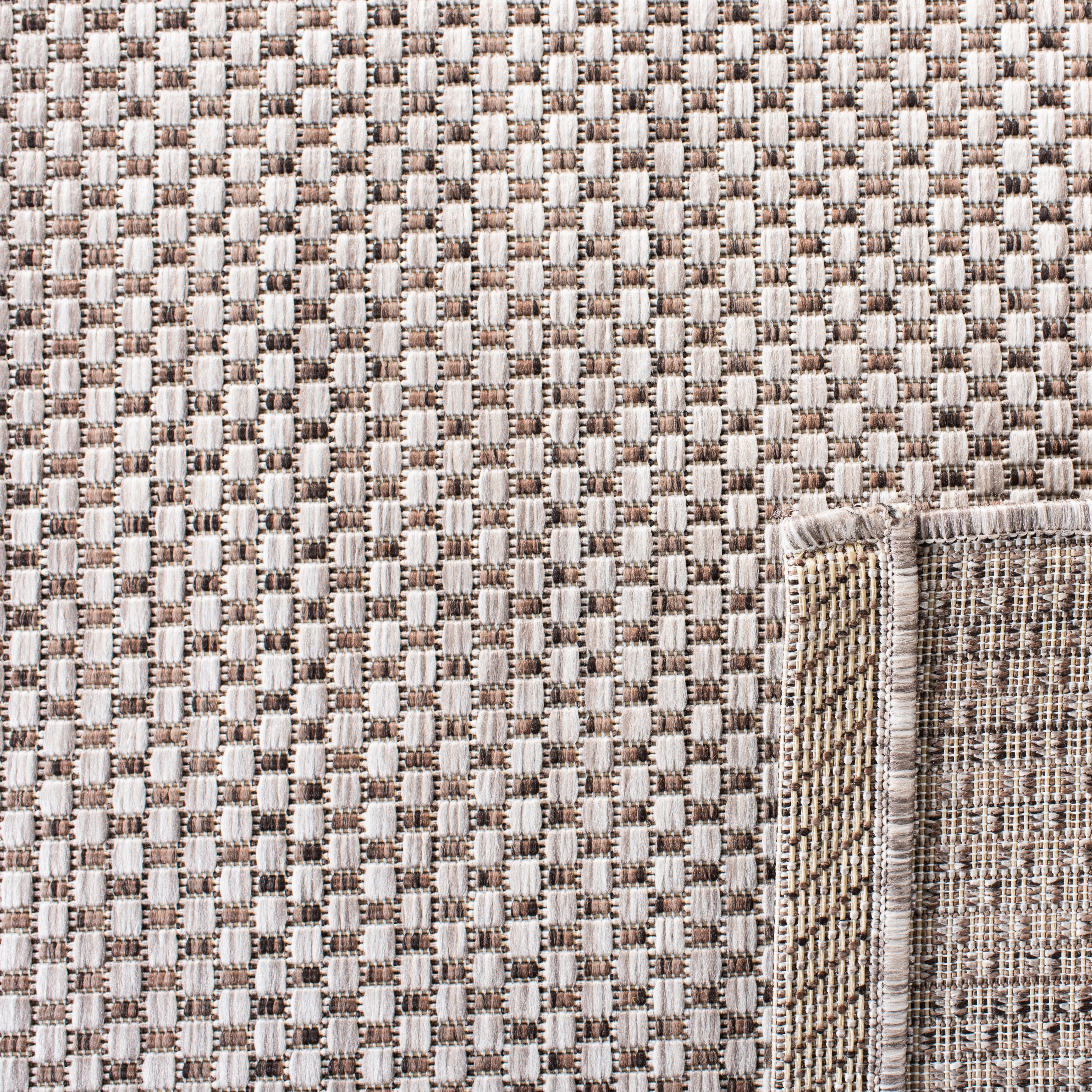 Safavieh Courtyard 8521 Brown Rug, CY8521 - Beige / Brown