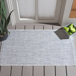 Safavieh Courtyard 8521 Blue Rug, CY8521 - Grey / Navy