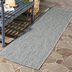 Safavieh Courtyard 8521 Blue Rug, CY8521 - Grey / Navy