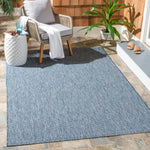 Safavieh Courtyard 8521 Blue Rug, CY8521 - Navy / Grey