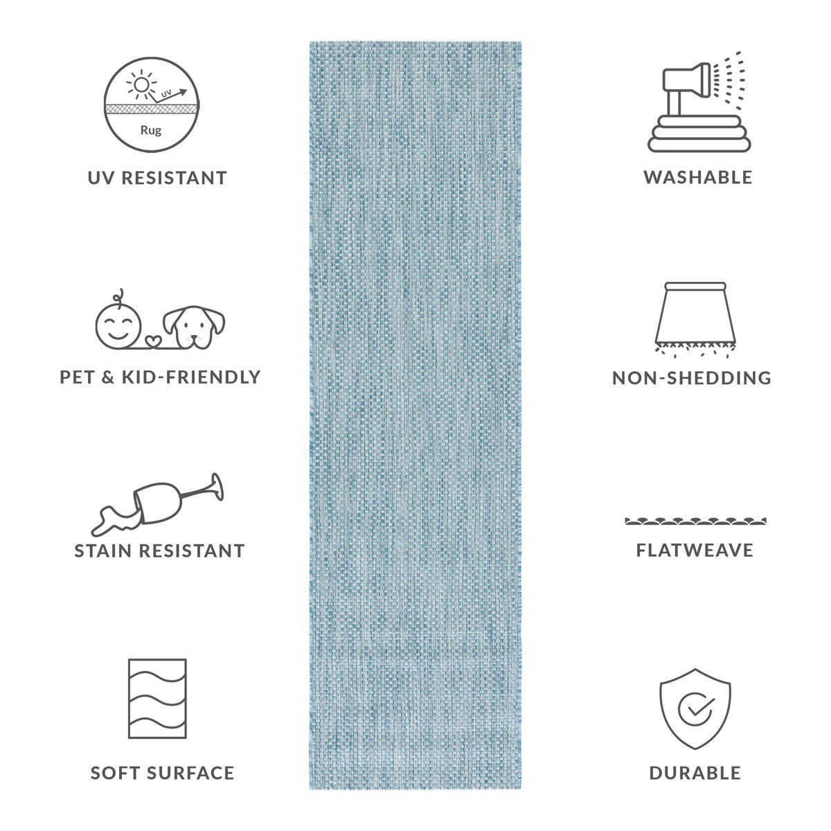 AQUA / GREY