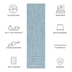 AQUA / GREY