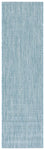 Safavieh Courtyard 8521 Blue Rug, CY8521 - Aqua / Grey