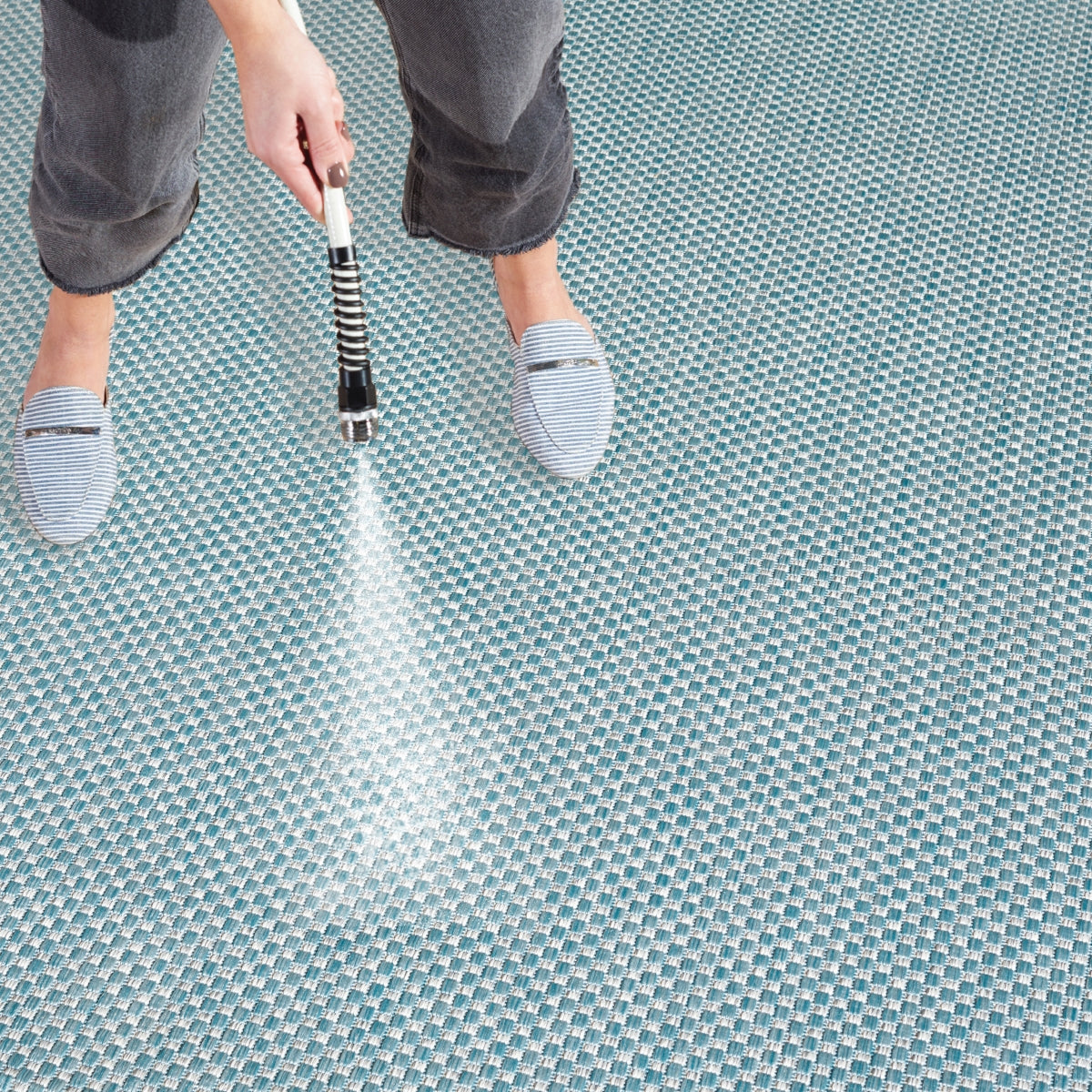 AQUA / GREY