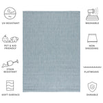 AQUA / GREY