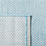 Safavieh Courtyard 8521 Blue Rug, CY8521 - Aqua / Grey