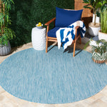 Safavieh Courtyard 8521 Blue Rug, CY8521 - Aqua / Grey