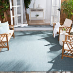 Safavieh Courtyard 8521 Blue Rug, CY8521 - Aqua / Grey