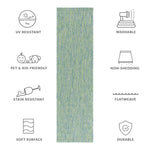 GREEN / BLUE