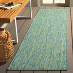 Safavieh Courtyard 8521 Blue Rug, CY8521 - Green / Blue