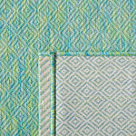 Safavieh Courtyard 8521 Blue Rug, CY8521 - Green / Blue