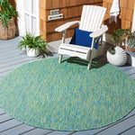 Safavieh Courtyard 8521 Blue Rug, CY8521 - Green / Blue