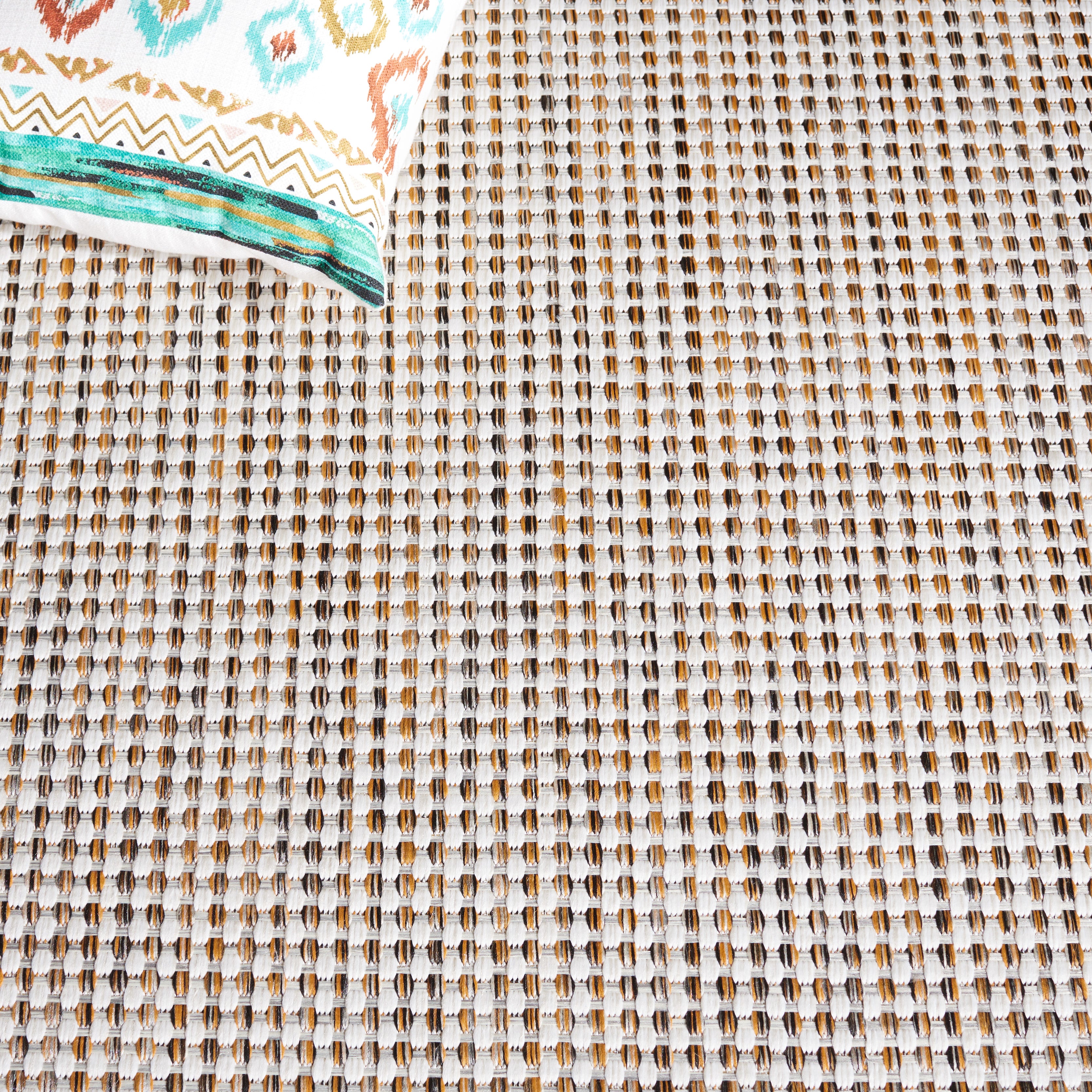 IVORY GREY / RUST