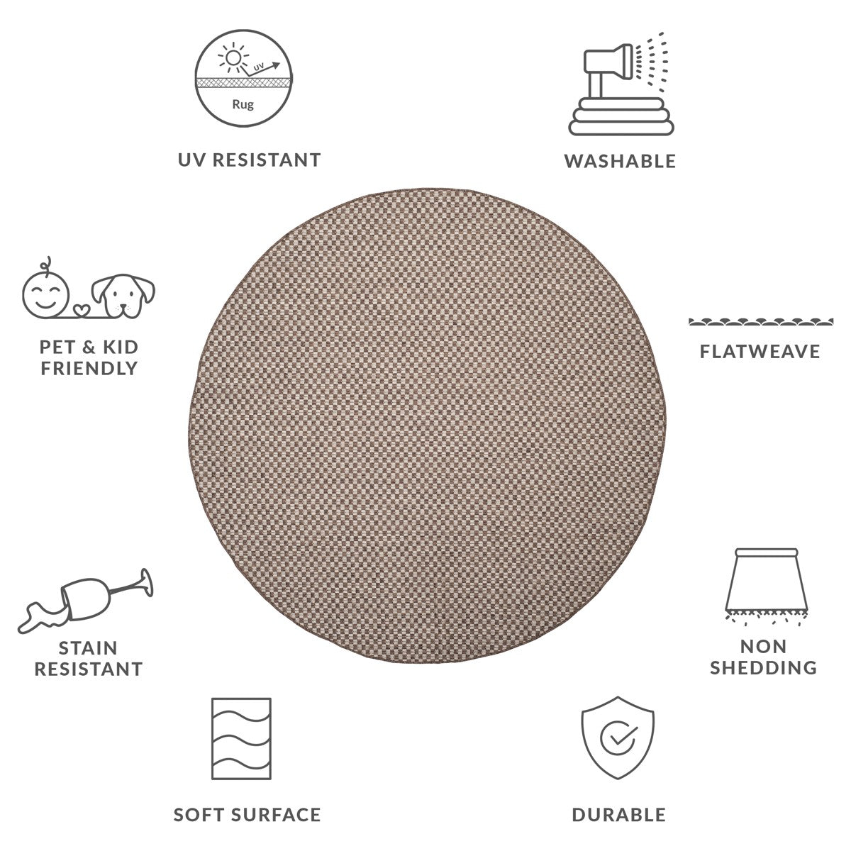 LIGHT BROWN / LIGHT GREY