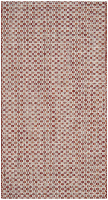 RUST / LIGHT GREY