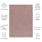 RUST / LIGHT GREY