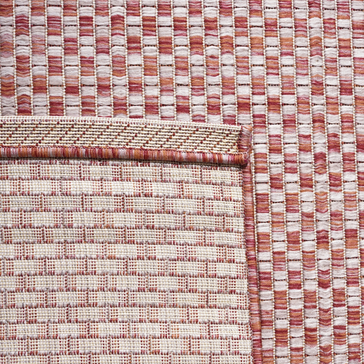 RUST / LIGHT GREY