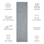 BLUE / LIGHT GREY