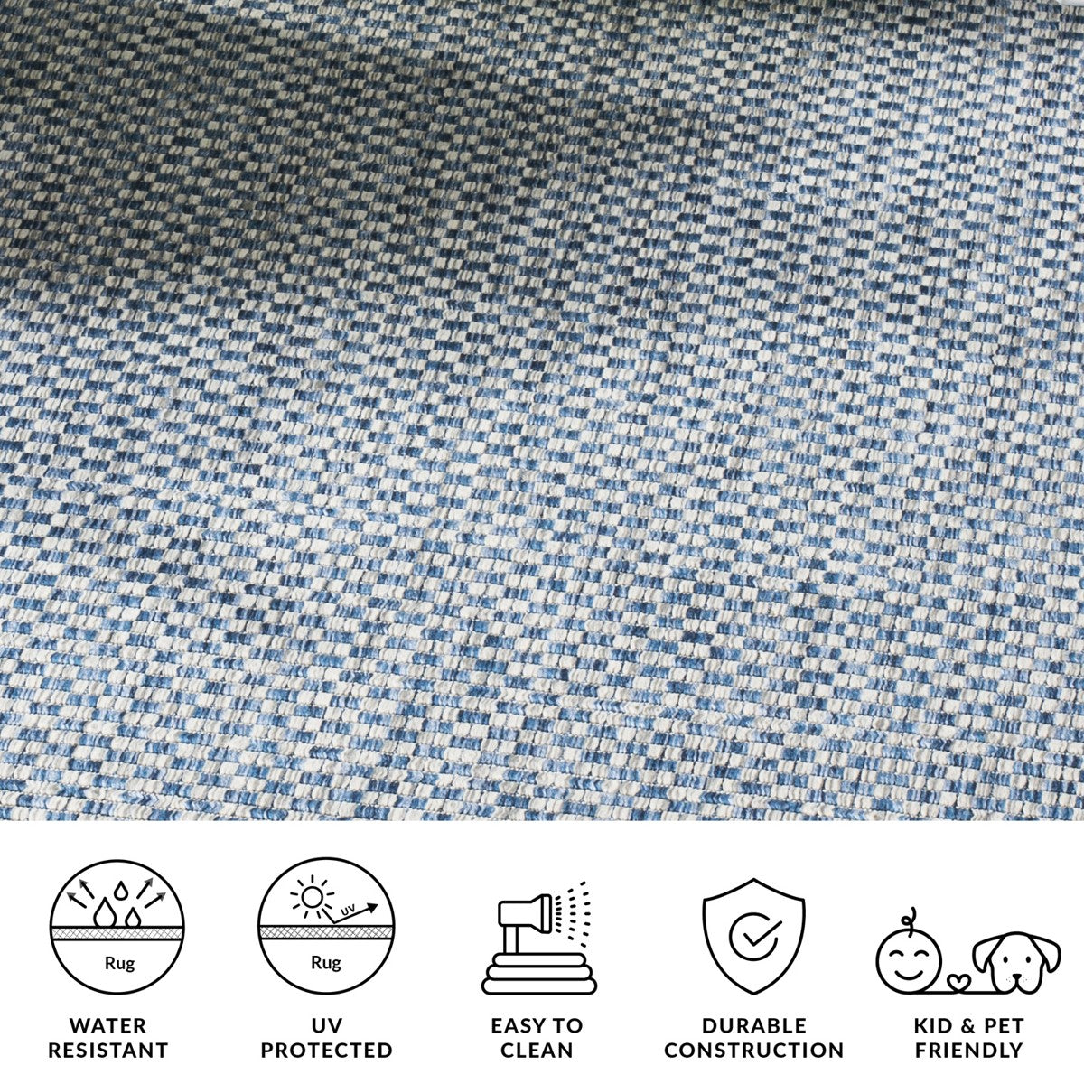 BLUE / LIGHT GREY