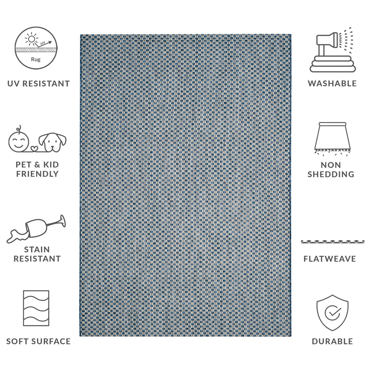 BLUE / LIGHT GREY