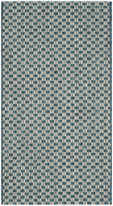TURQUOISE / LIGHT GREY