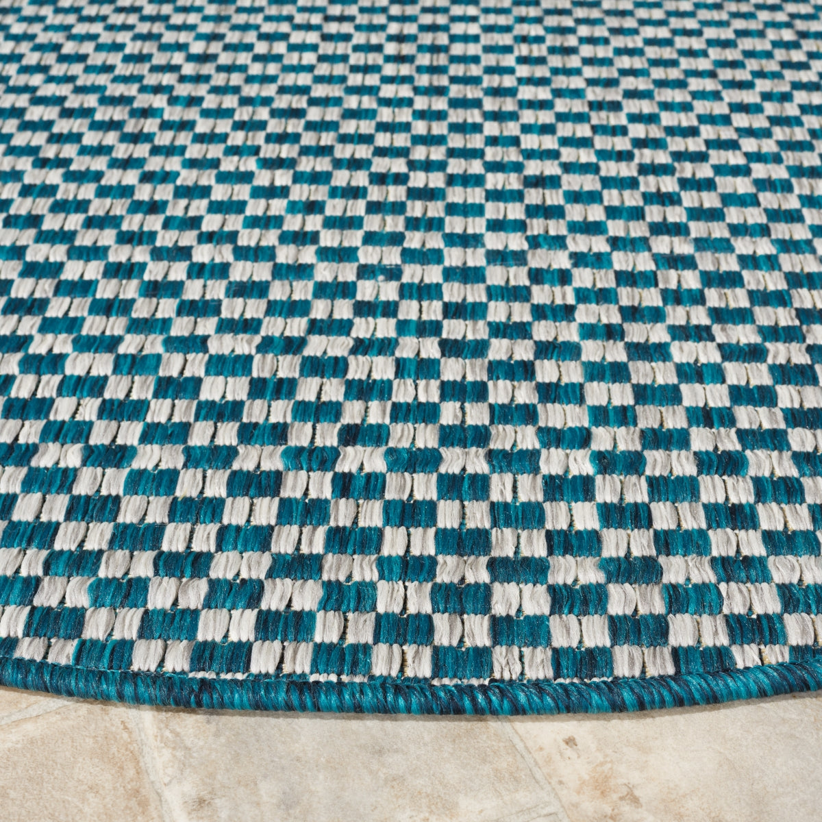 TURQUOISE / LIGHT GREY