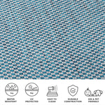 TURQUOISE / LIGHT GREY