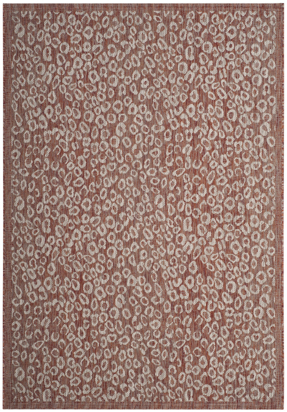 RUST / LIGHT GREY