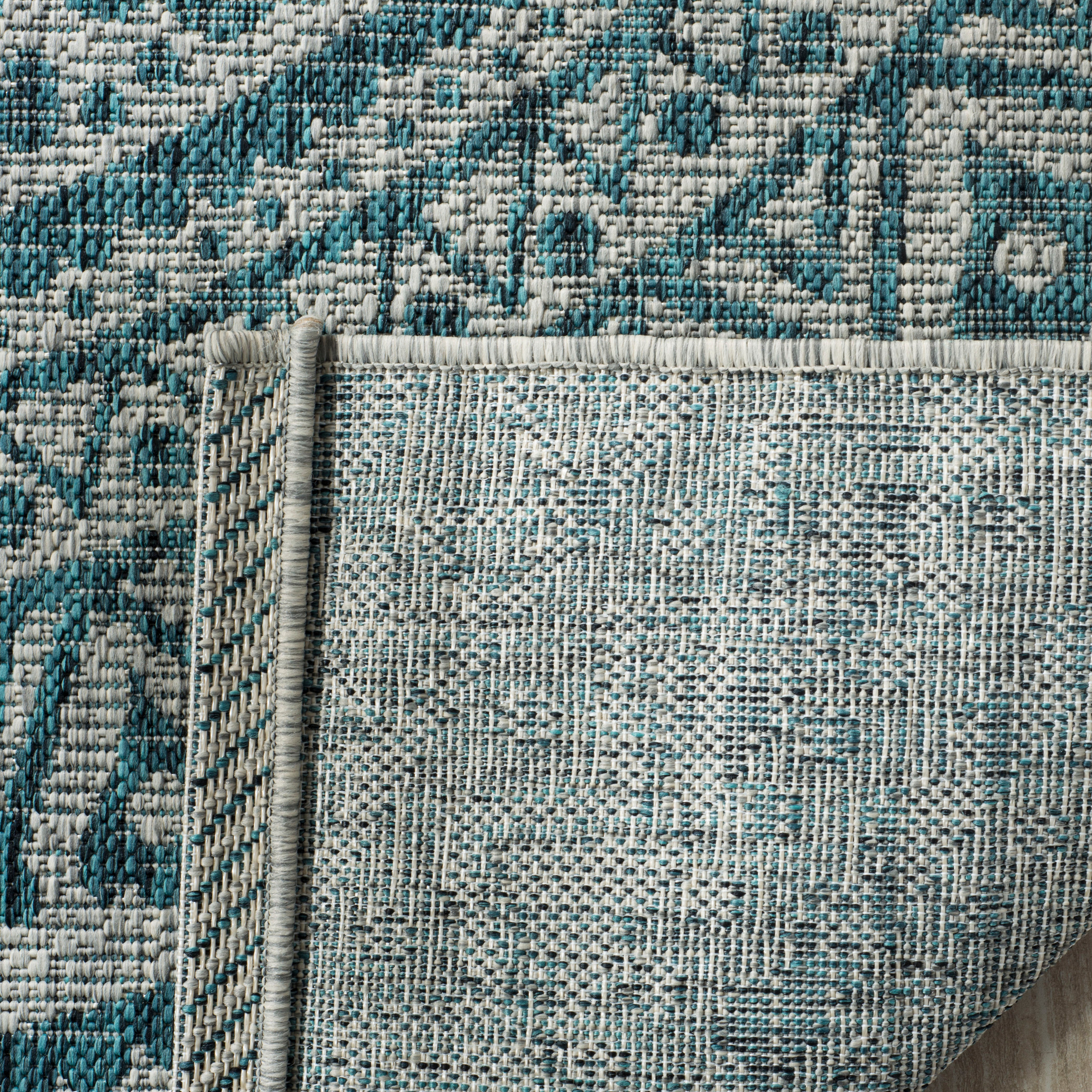 LIGHT GREY / TEAL
